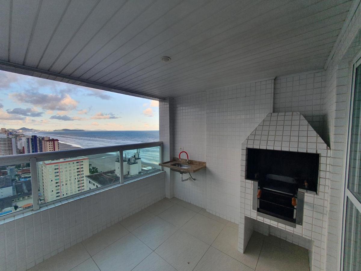 Lindo Apartamento Pe Na Areia Praia Grande  Luaran gambar
