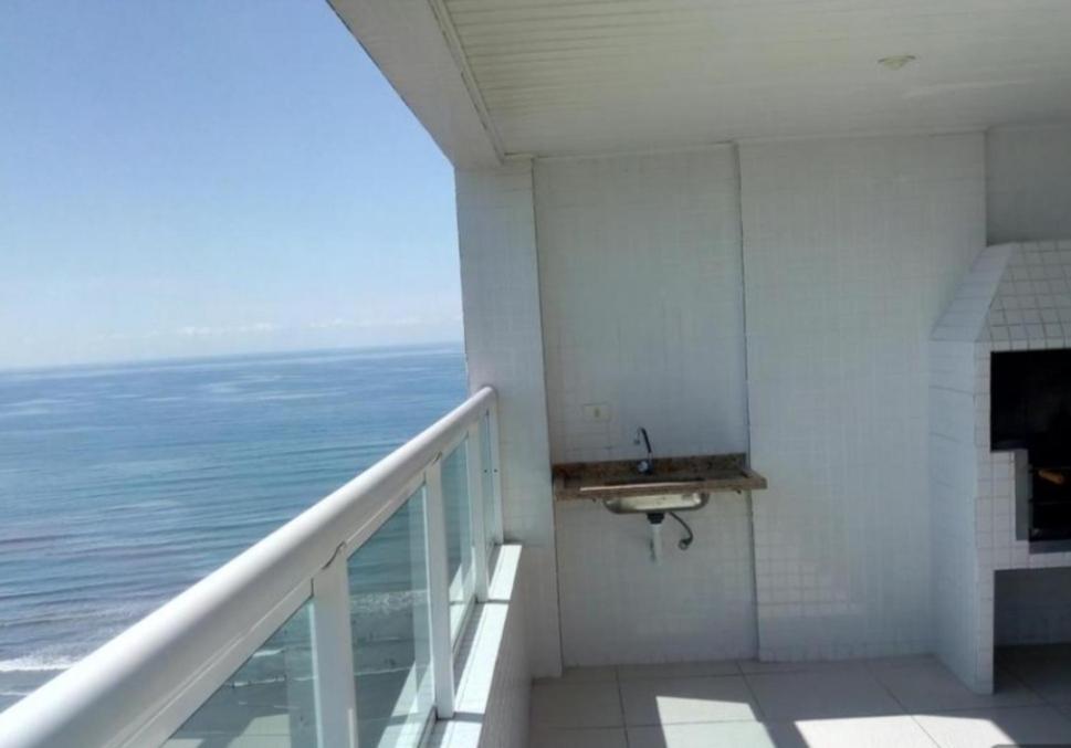 Lindo Apartamento Pe Na Areia Praia Grande  Luaran gambar