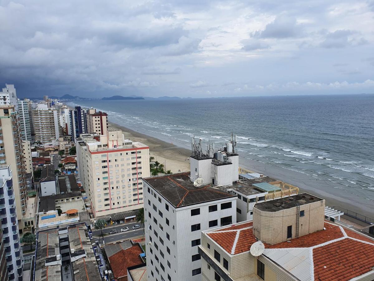 Lindo Apartamento Pe Na Areia Praia Grande  Luaran gambar