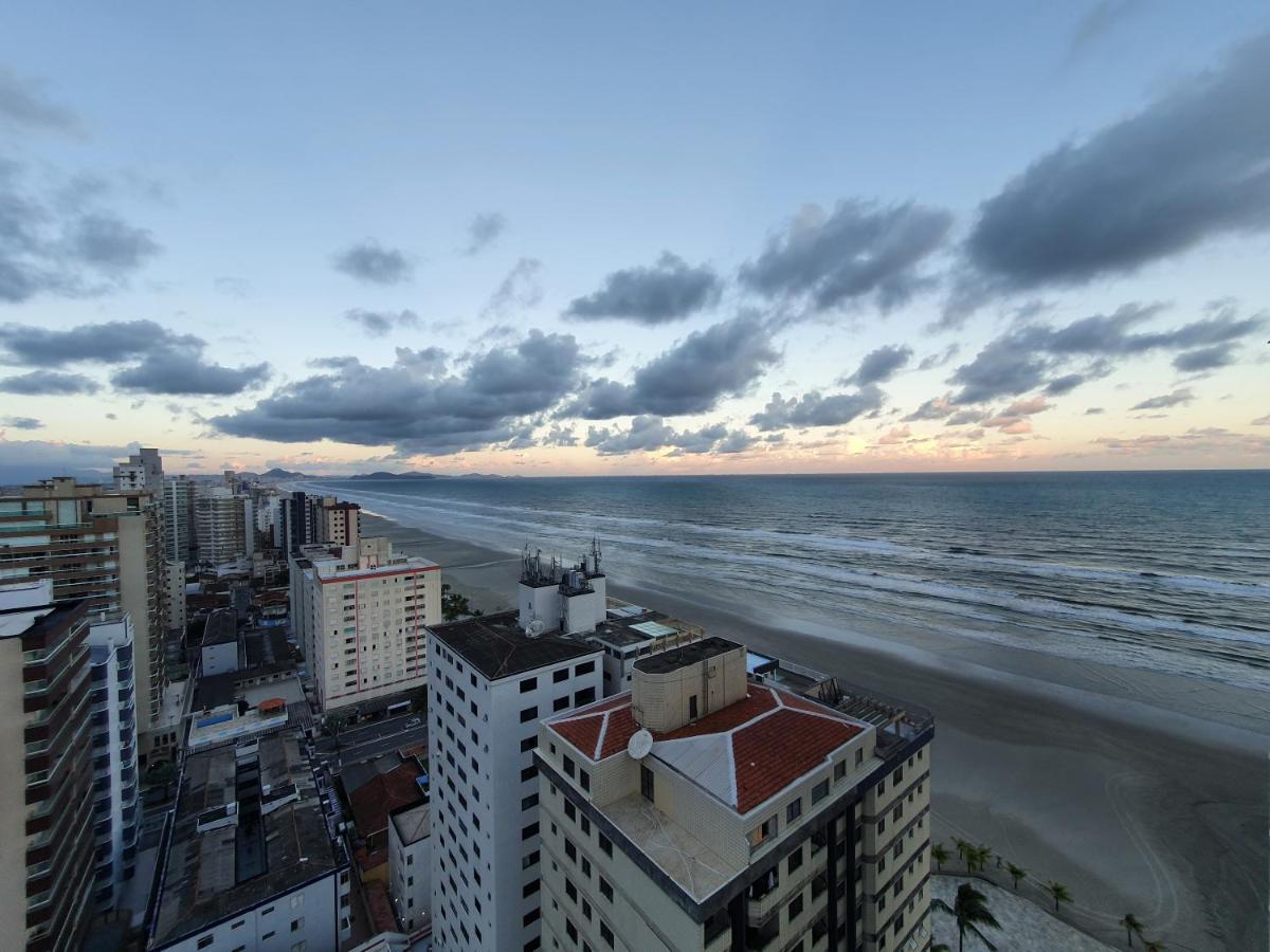 Lindo Apartamento Pe Na Areia Praia Grande  Luaran gambar