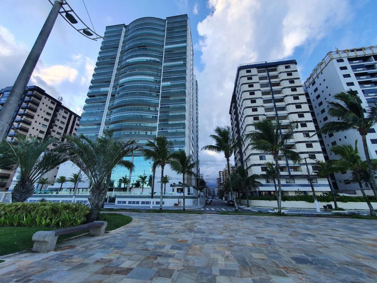 Lindo Apartamento Pe Na Areia Praia Grande  Luaran gambar