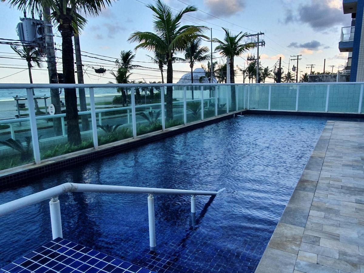 Lindo Apartamento Pe Na Areia Praia Grande  Luaran gambar