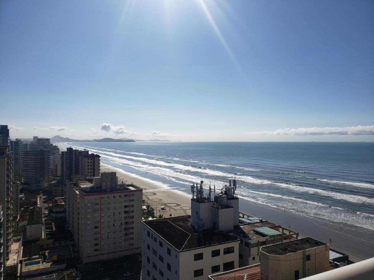 Lindo Apartamento Pe Na Areia Praia Grande  Luaran gambar