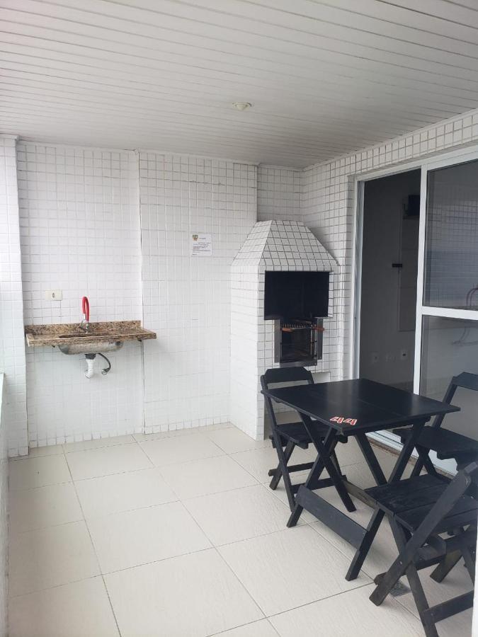 Lindo Apartamento Pe Na Areia Praia Grande  Luaran gambar